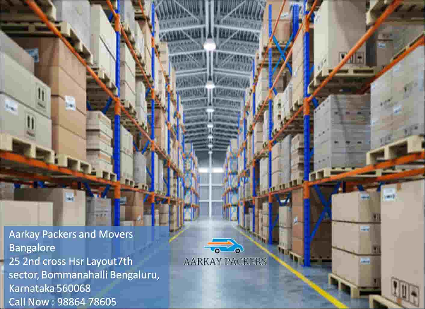Warehouse Services Bangalore - Aarkay Packers and Movers Bangalore